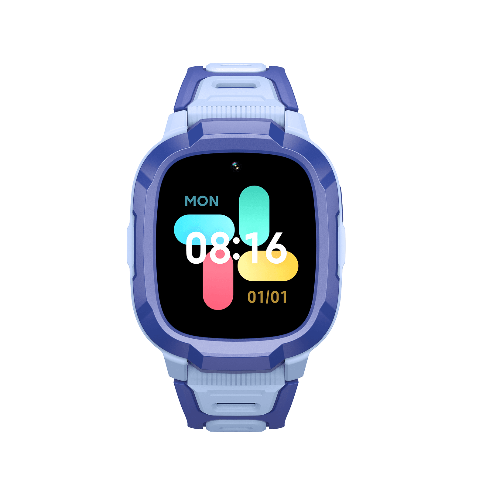 Mibro Kids P6 smartwatch with video calls, historical tracking, waterproof design.