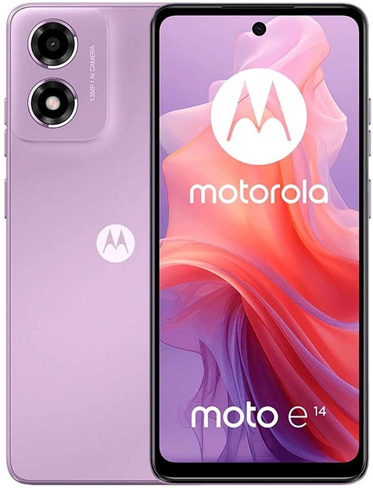 Smartphone Motorola moto e14 XT2421-12 Single Sim LTE 6.5" 2GB/64GB Lavanda