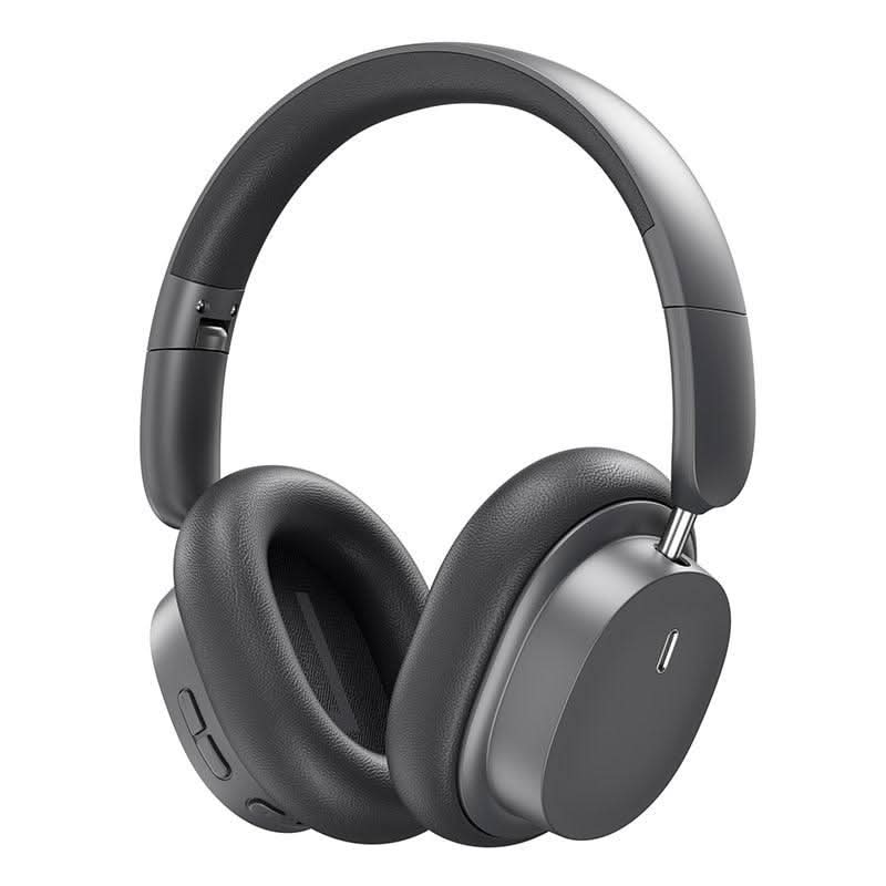 Bluetooth over-ear headphones HarmonyMax with 70-hour battery life and ergonomic design.